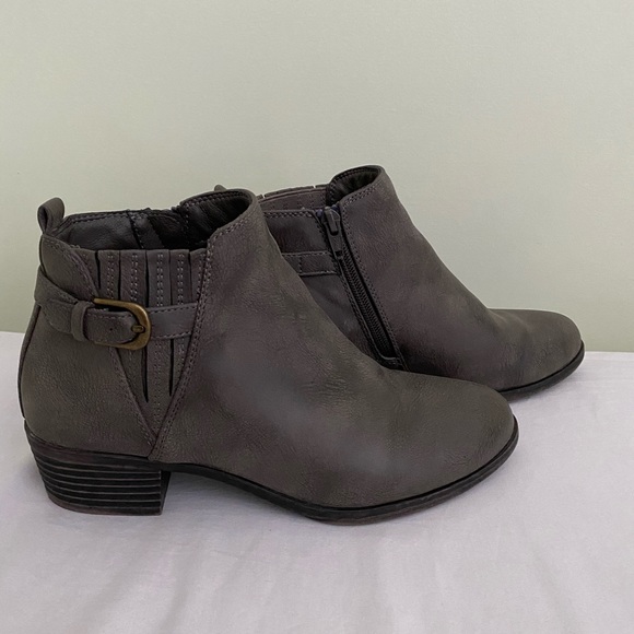 Kim Rogers Prima Gray Booties Womens - Picture 4 of 5